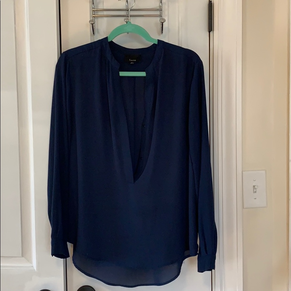 Beautiful dark teal Lumiere blouse